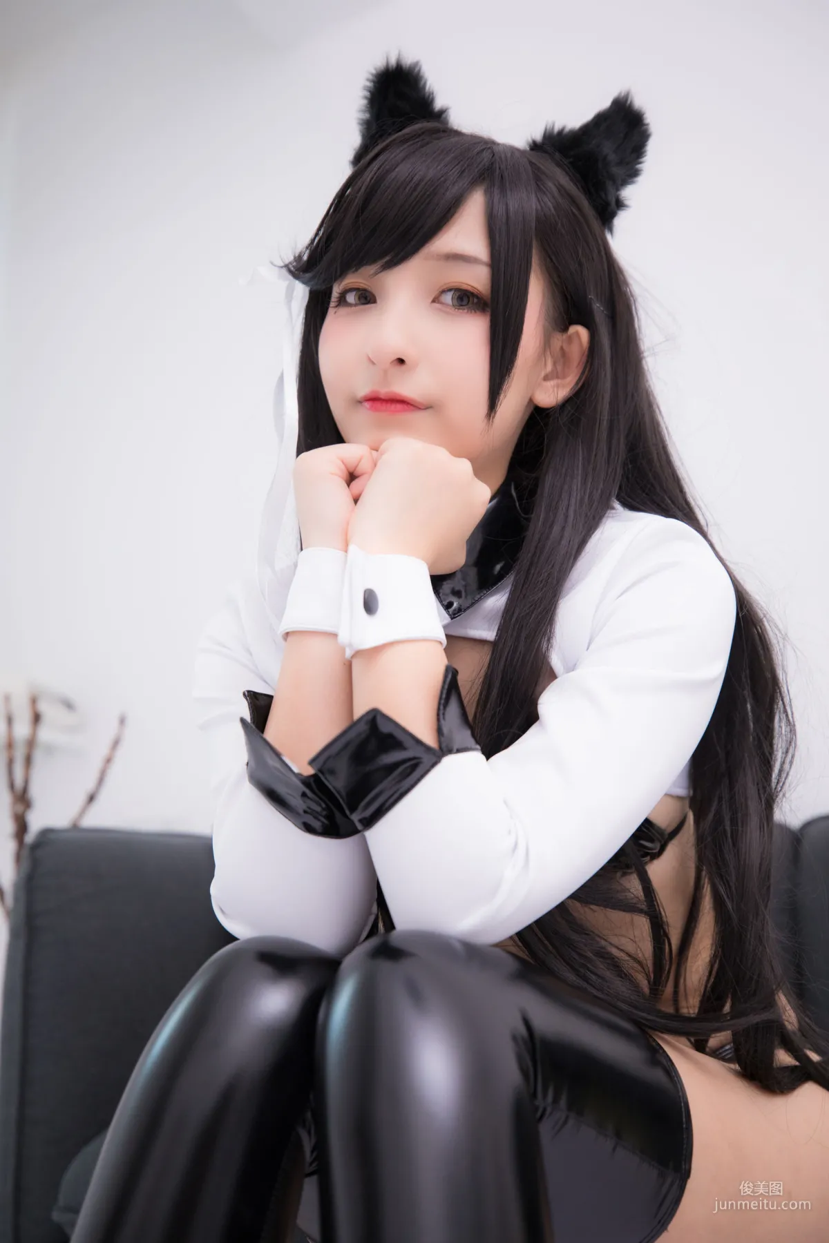 Shenle Banzhen Dong, ATAGO-LATEX VER (Latex Stockings) [Cosplay Bonus] Photo Set photo 19