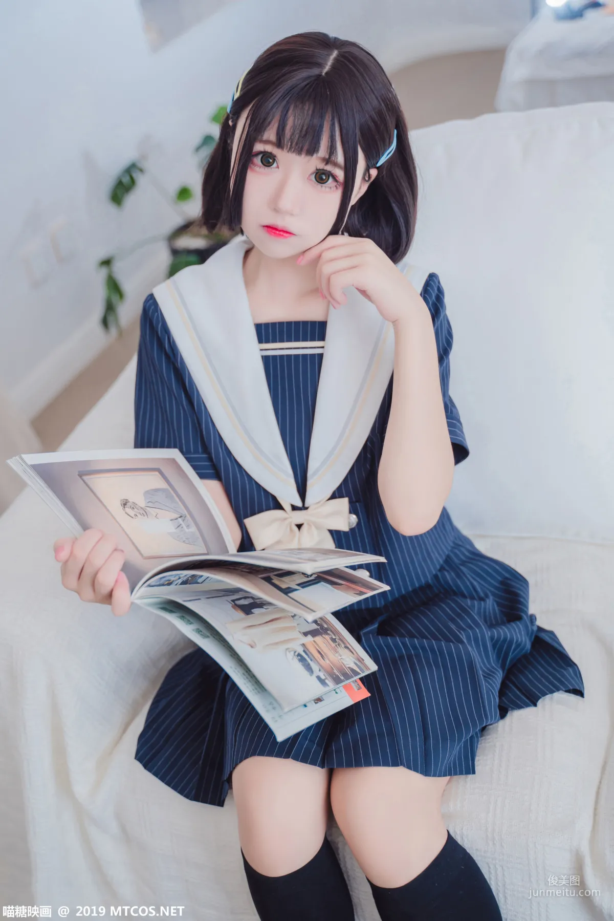 《JK制服少女》 [喵糖映画] VOL.013 写真集1