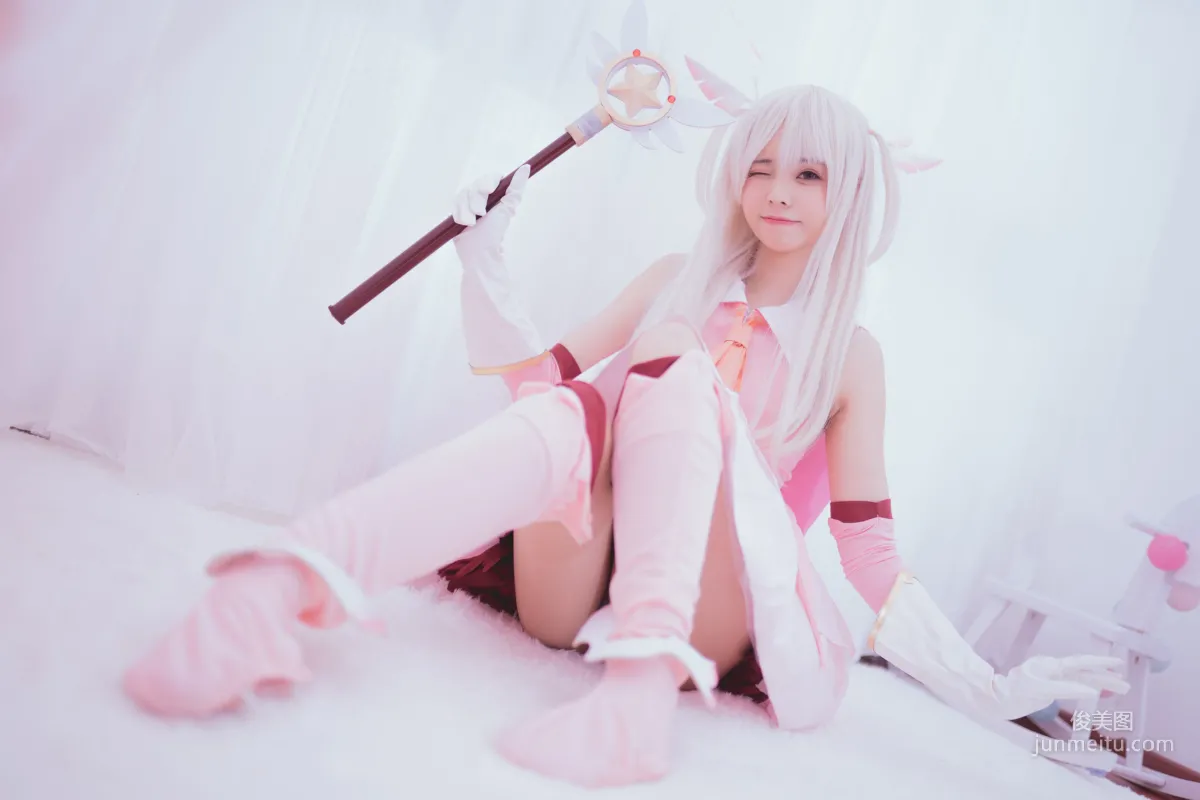 Xiaoye Meizi w, Cat-Style Swimsuit + Magical Girl Illya [COSPLAY Beauty] Photo Set photo 21
