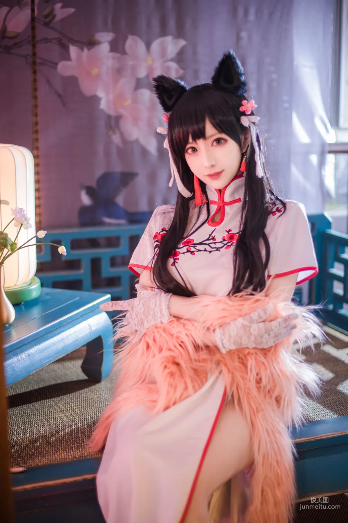 Shika Xiao Lulu, Atago Qipao [Cosplay] Photo Set photo 6