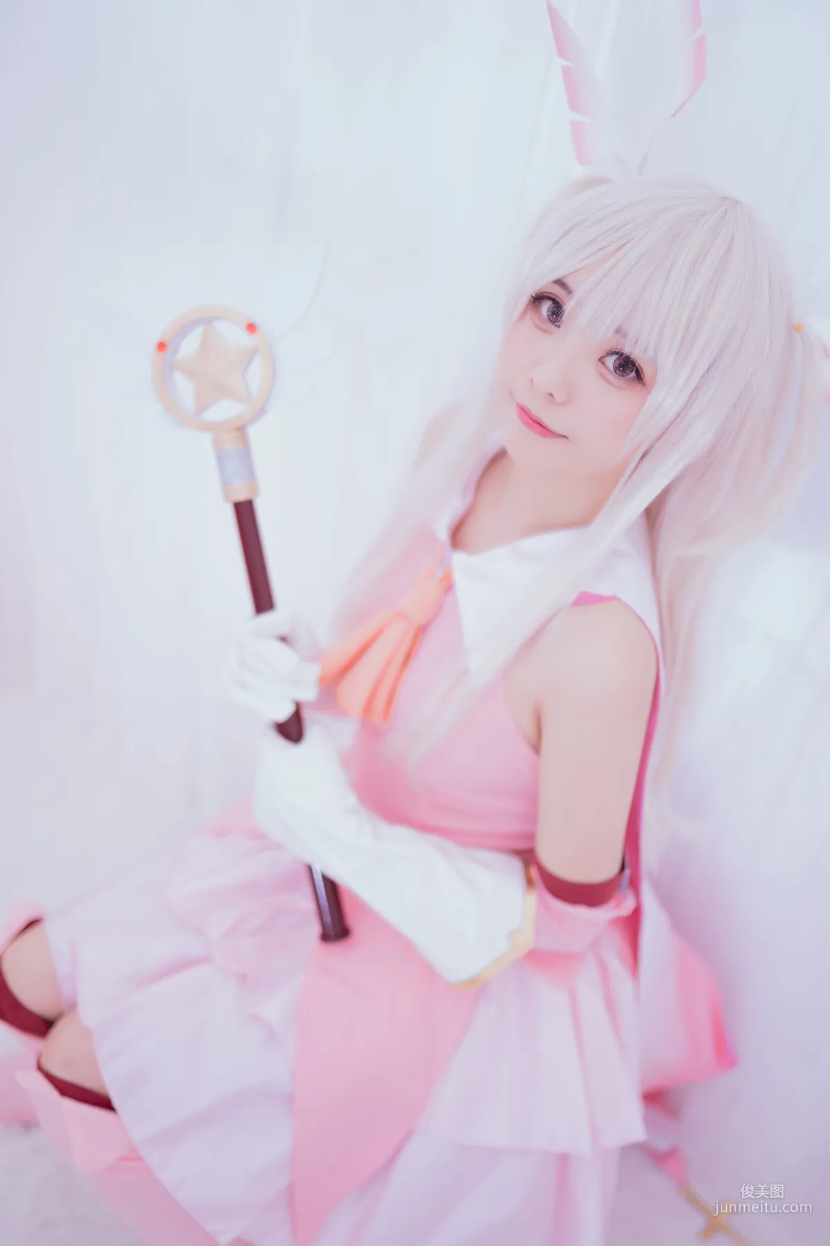 Xiaoye Meizi w, Cat-Style Swimsuit + Magical Girl Illya [COSPLAY Beauty] Photo Set photo 18