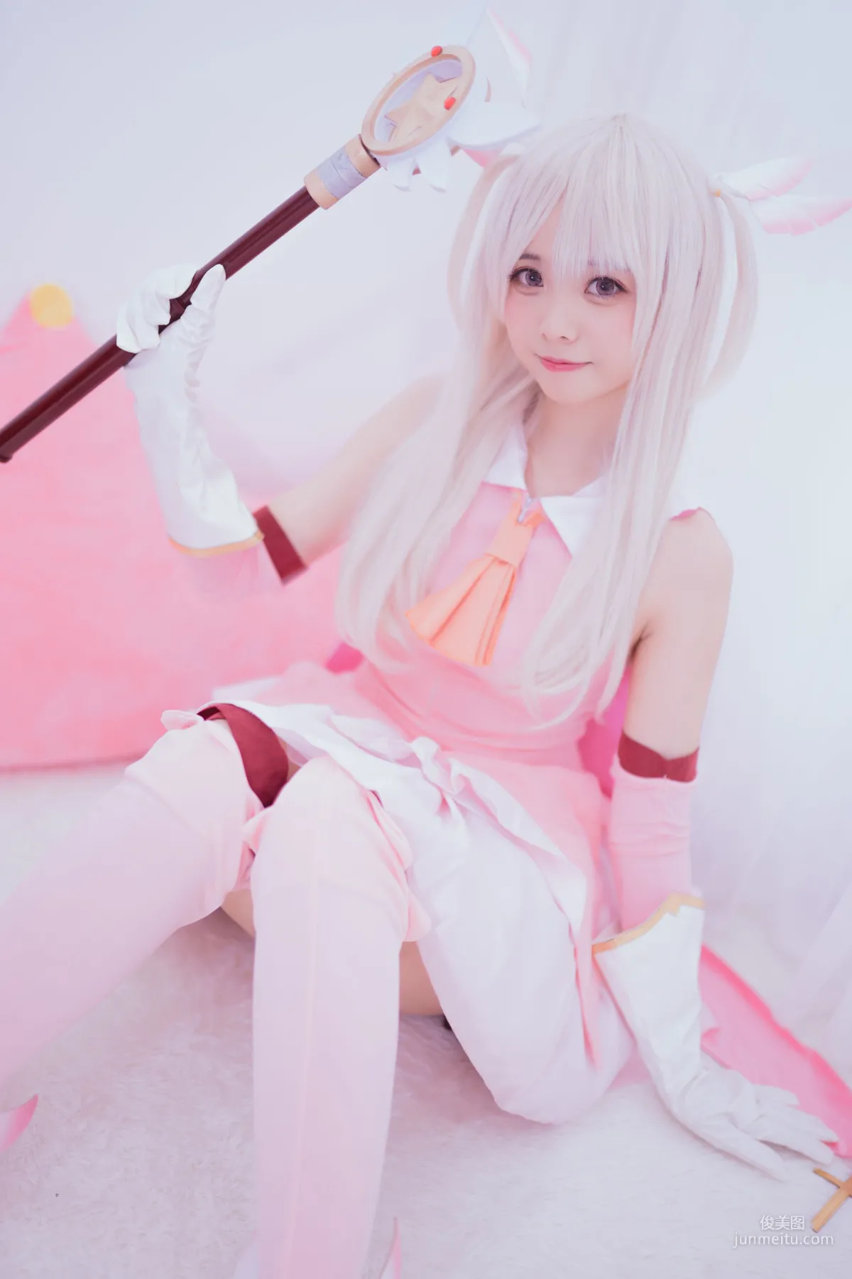 Xiaoye Meizi w, Cat-Style Swimsuit + Magical Girl Illya [COSPLAY Beauty] Photo Set photo 23