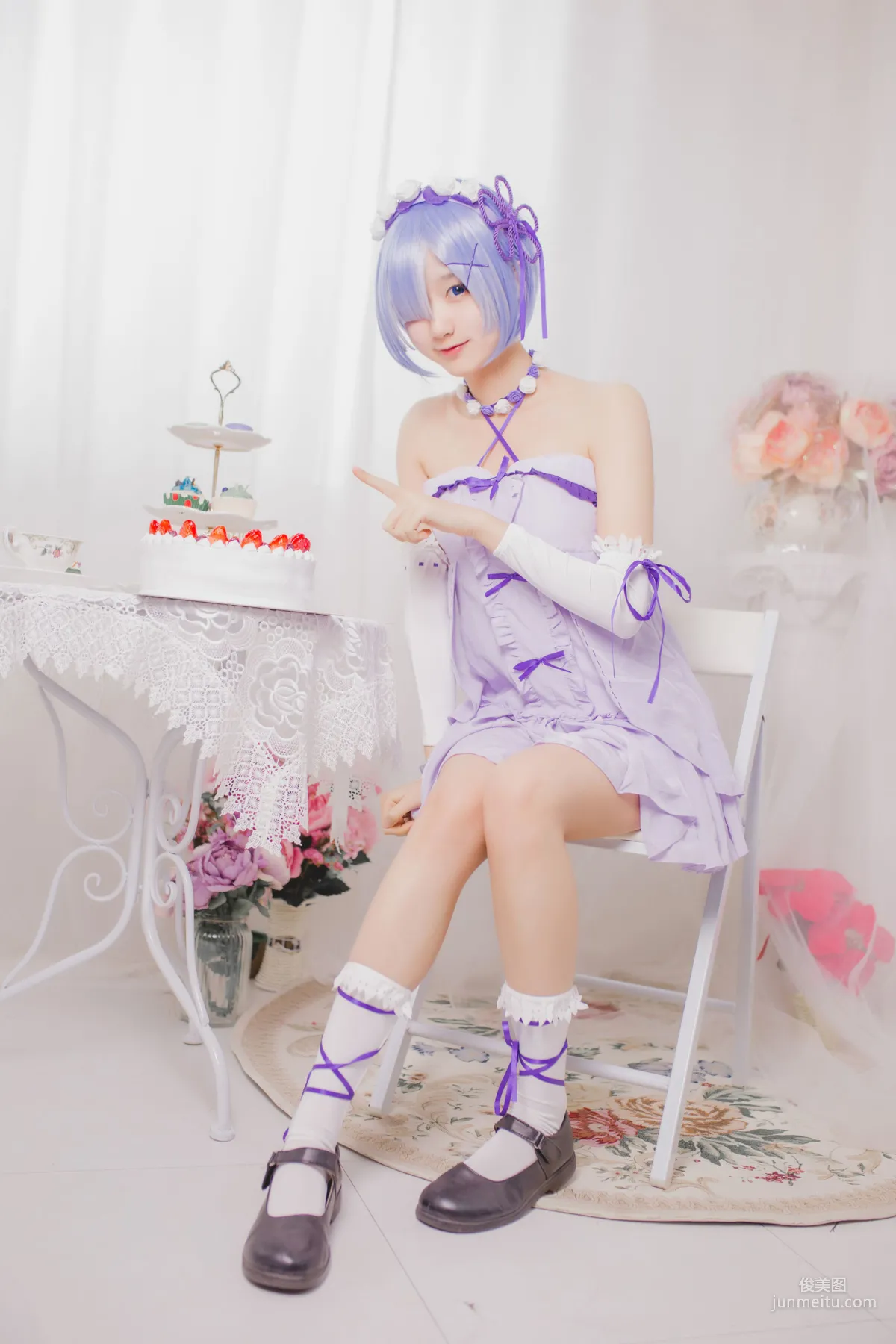 Mu Mianmian OwO, Rem Birthday [Coser Beauty] Photo Set photo 16