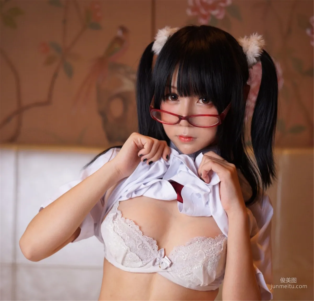 COSER Baiyin 81 & Yao Yaole, Sisters Silk Seduction [Cosplay Bonus] Photo Set photo 34