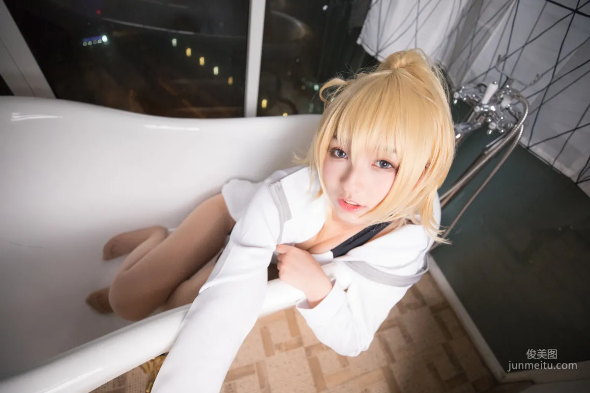 Kagurazaka Mafuyu Jeanne Swimsuit [Cosplay Girl] Photo Set photo 75