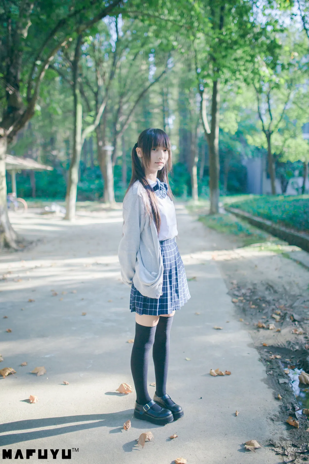 Shenle Banzhen Dong, Sunny School Uniform Series [COSPLAY Beauty] Photo Set photo 40