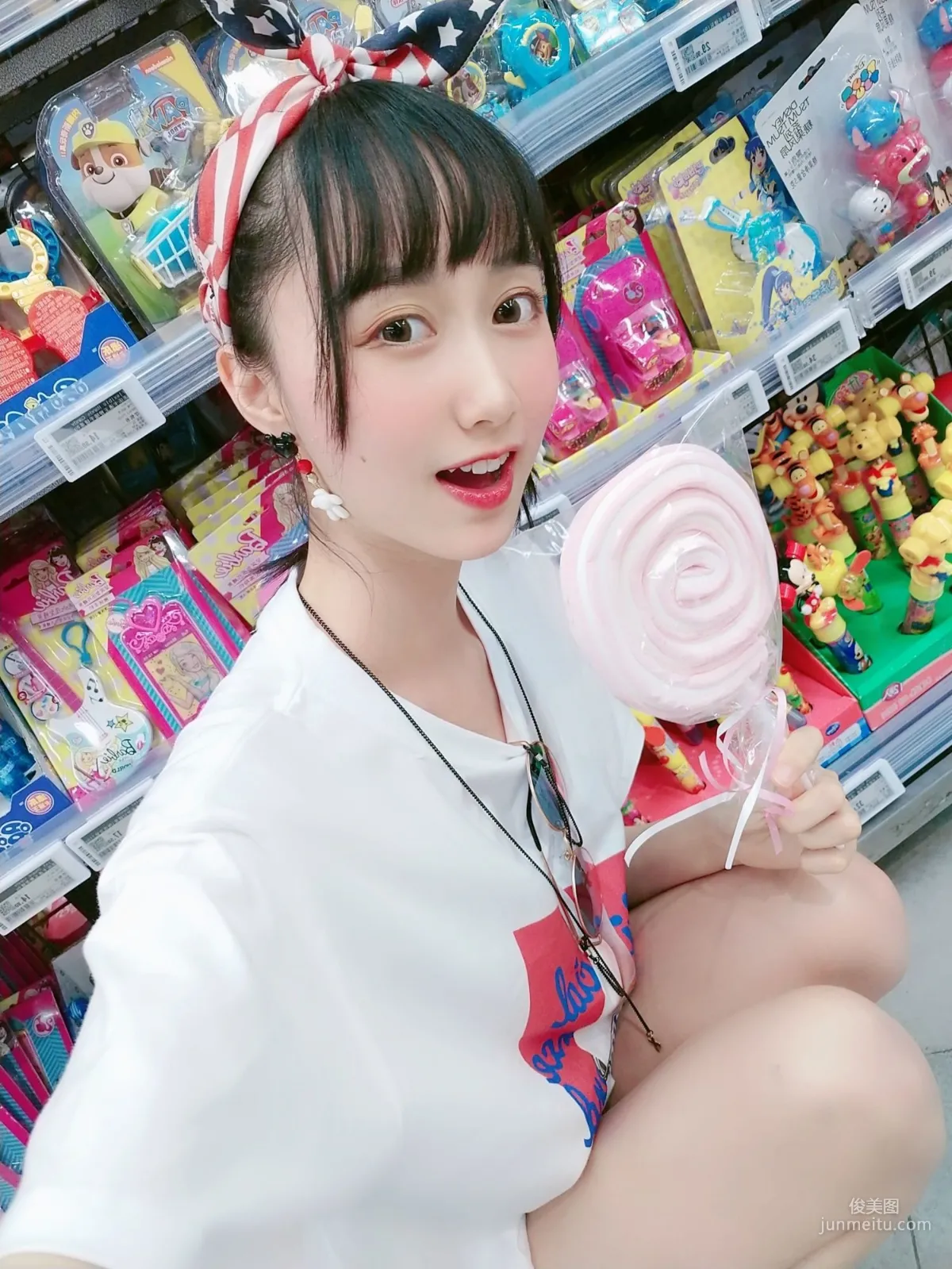 Mu Mianmian OwO《Intelligent Girlfriend T-Shirt》 [COSER Beauty] Photo Set photo 21