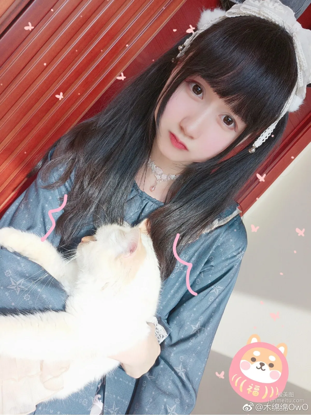 Cute Girl Mu Mianmian OwO, Weibo Life Selfies [Cosplay Beauty] Photo Set photo 56