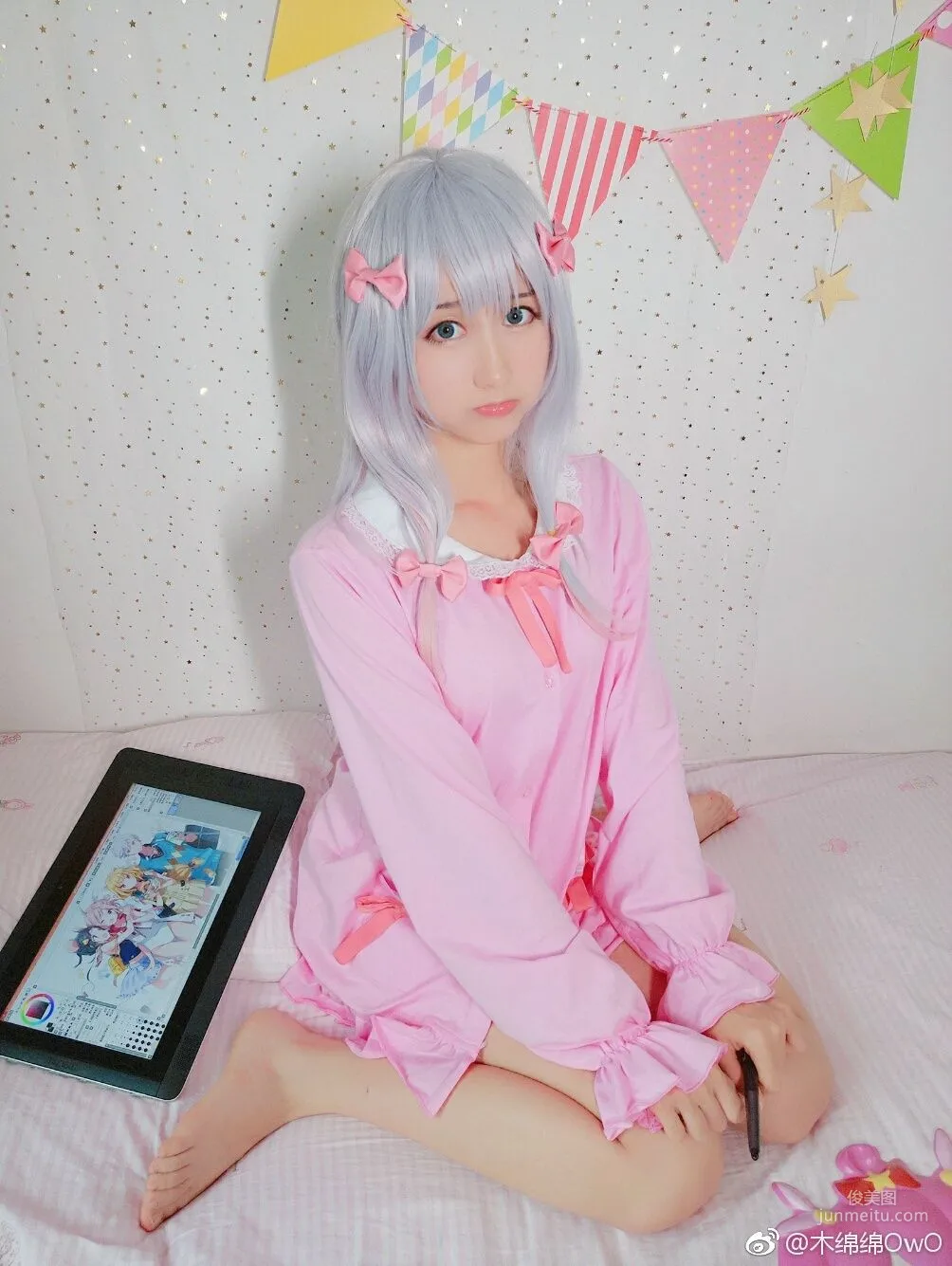 Cute Girl Mu Mianmian OwO, Weibo Life Selfies [Cosplay Beauty] Photo Set photo 36