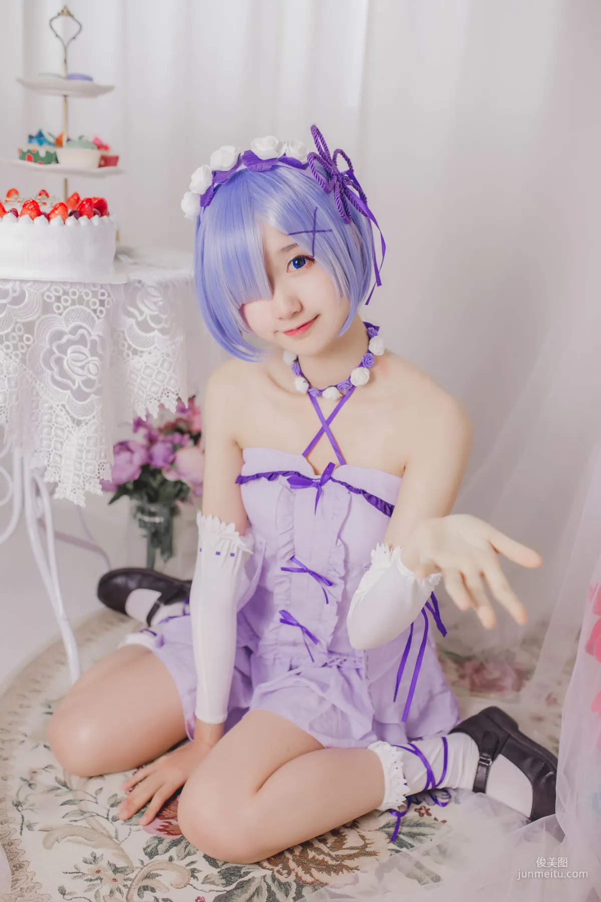 Mu Mianmian OwO, Rem Birthday [Coser Beauty] Photo Set photo 14