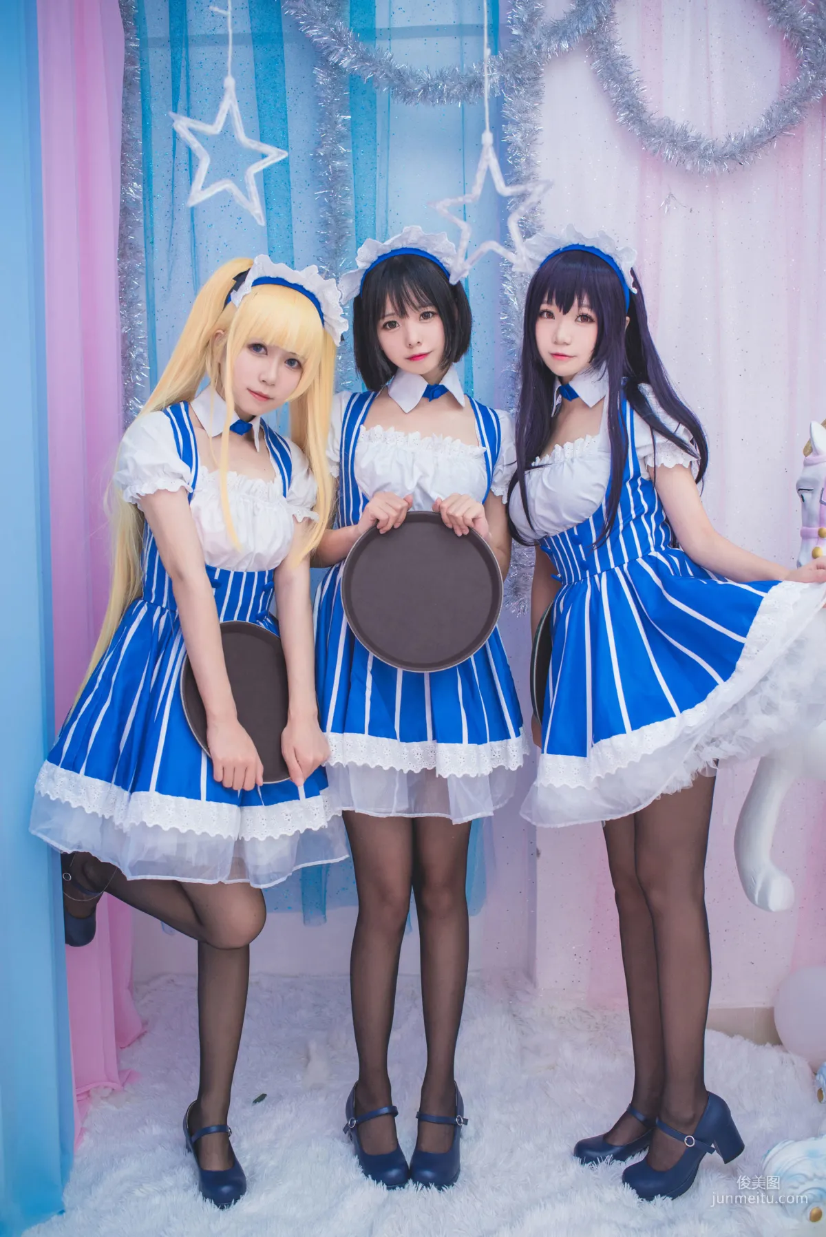 白金Saki《女仆》[COSPLAY福利] 寫真集 16