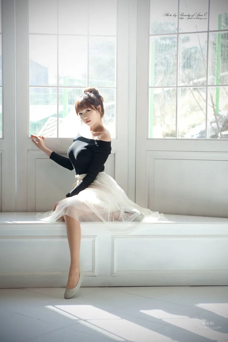 [韩国美女] 李恩慧《白色淑女长裙》 写真集50