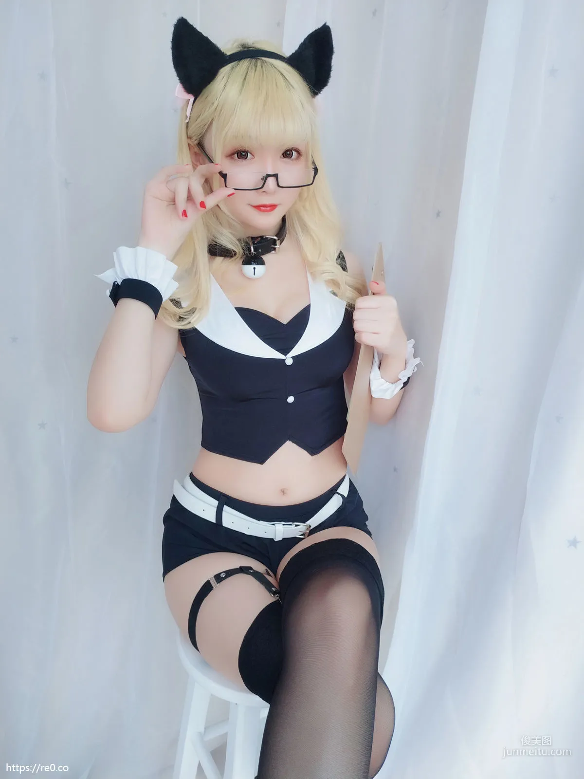 COSER Xingzhi Chichi, Bad Girl Secretary Bag [Fan Service COSPLAY] Photo Set photo 21