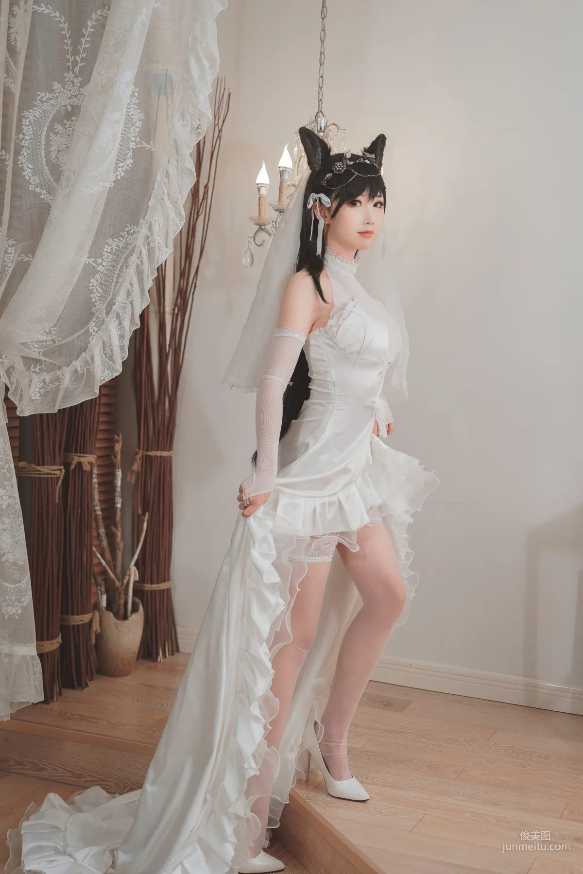 面饼仙儿《爱宕花嫁》 [福利COSPLAY] 写真集23