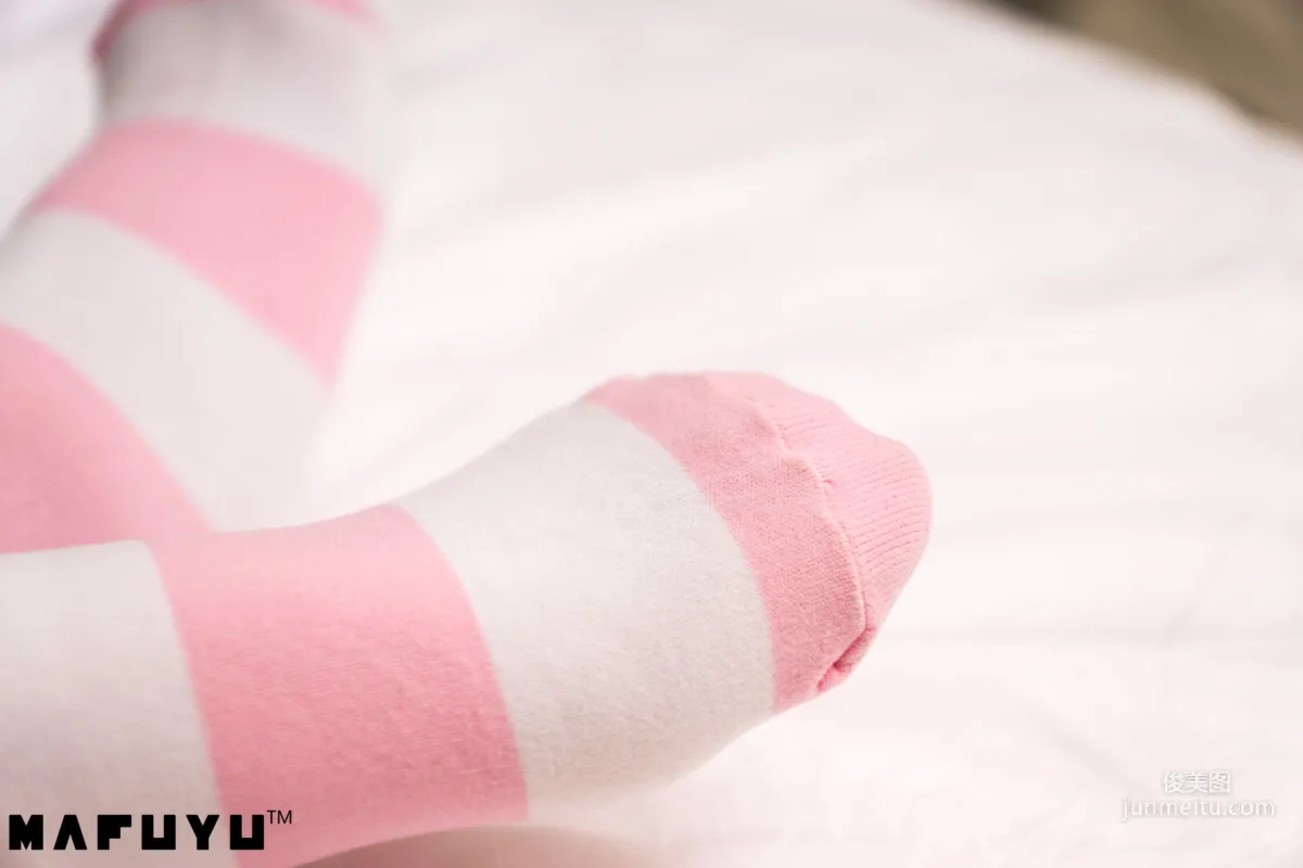 Shenle Banzhen Dong, Pink and White Stripes Series [Cosplay Collection] Photo Set photo 90