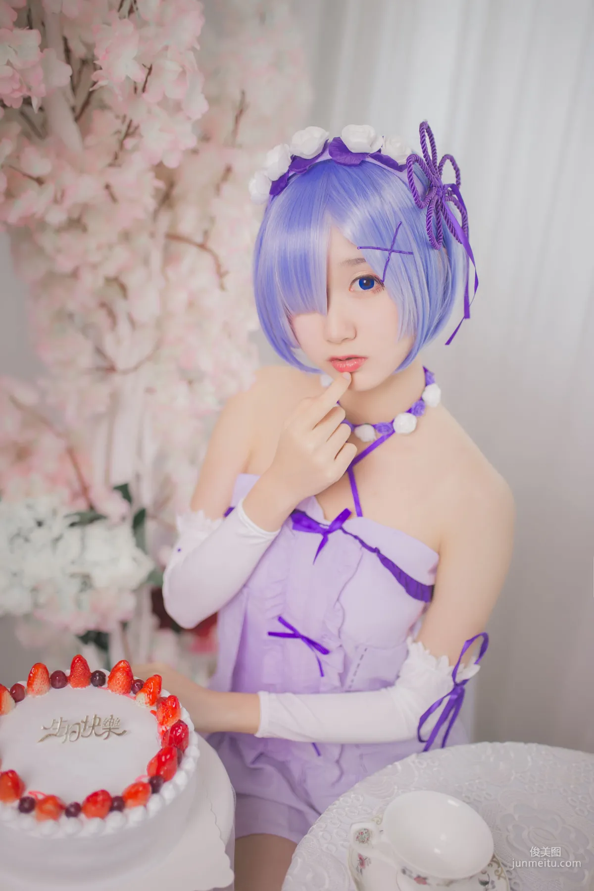 Mu Mianmian OwO, Rem Birthday [Coser Beauty] Photo Set photo 5