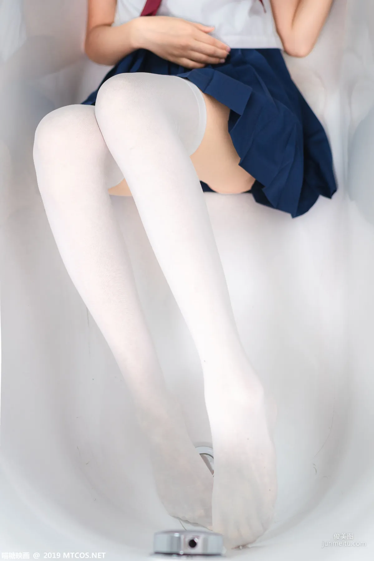 《藍白水手服少女》 [喵糖映畫] VOL.012 寫真集 25