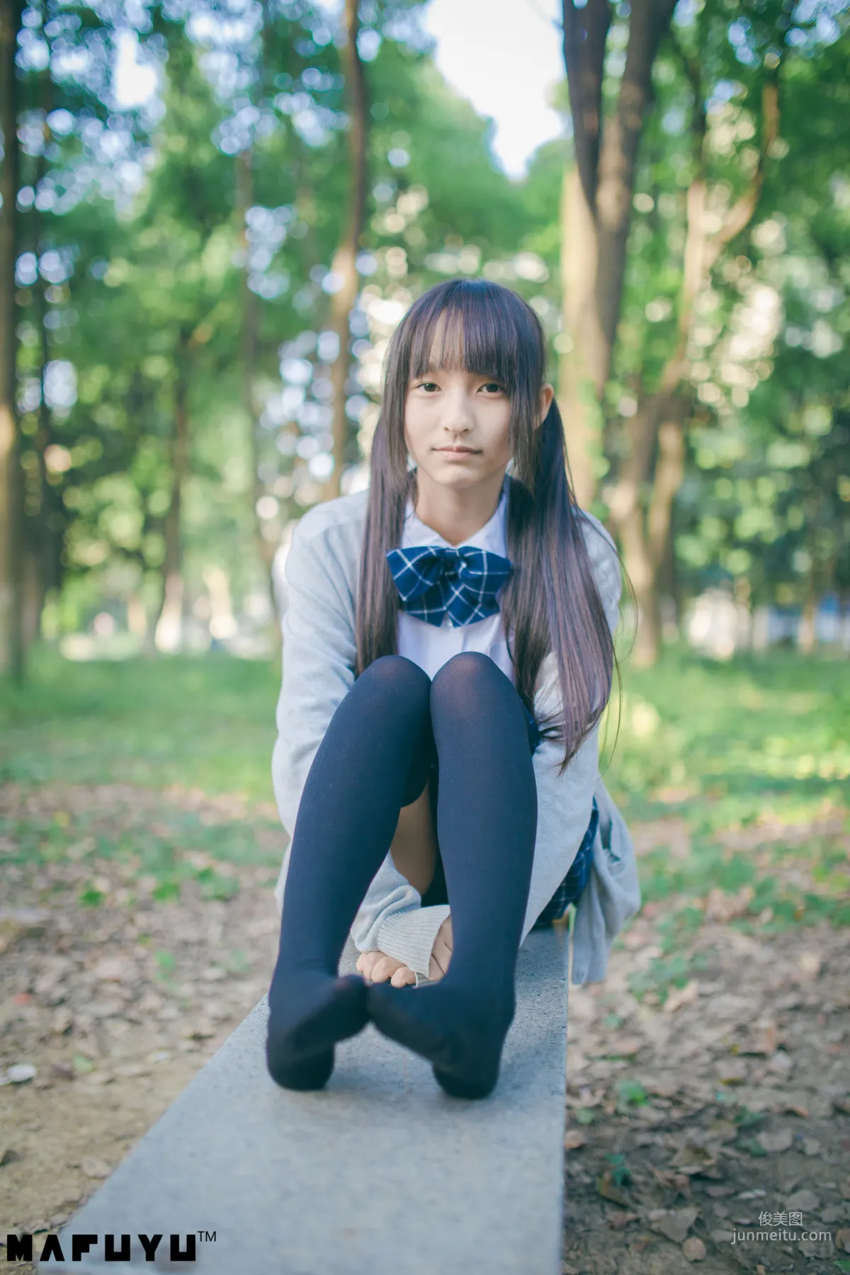 Shenle Banzhen Dong, Sunny School Uniform Series [COSPLAY Beauty] Photo Set photo 50
