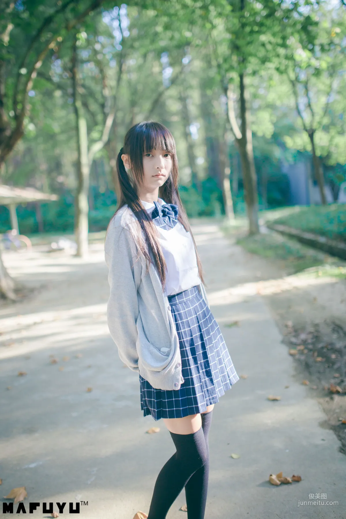 Shenle Banzhen Dong, Sunny School Uniform Series [COSPLAY Beauty] Photo Set photo 39