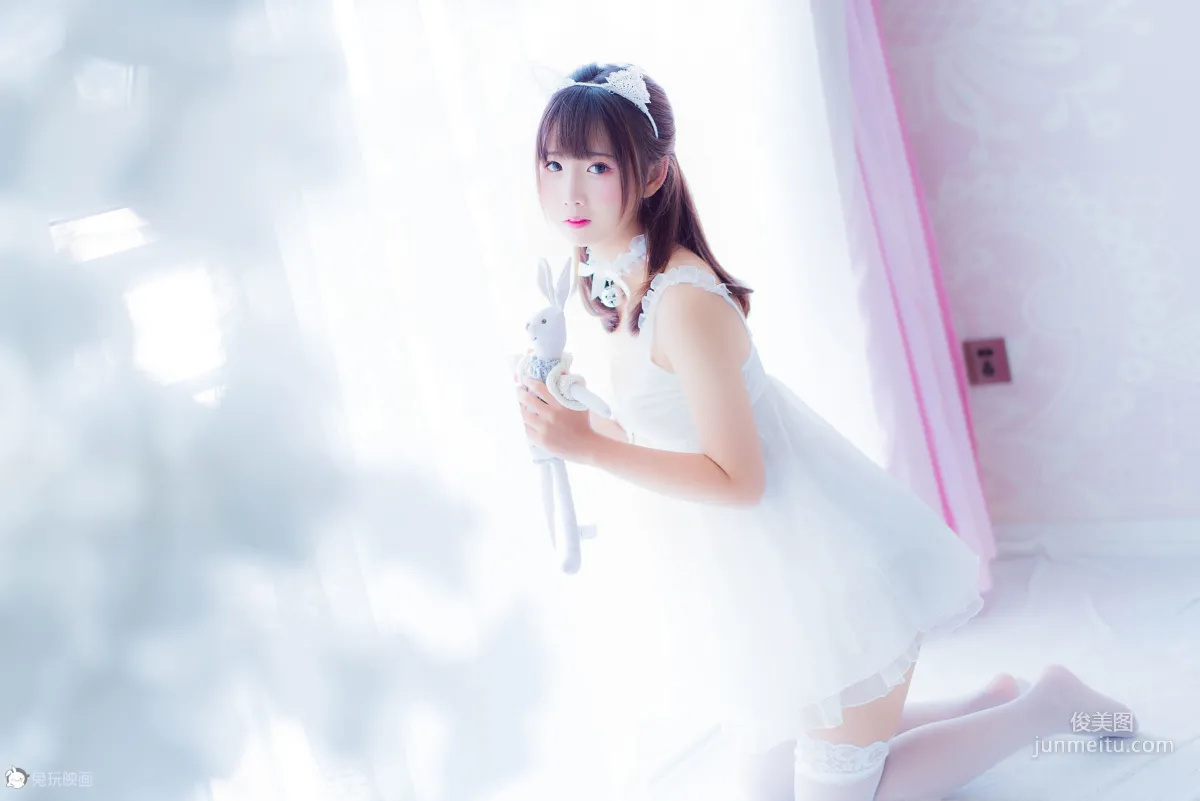 面饼仙儿《吊带睡衣》 [福利COSPLAY] 写真集2