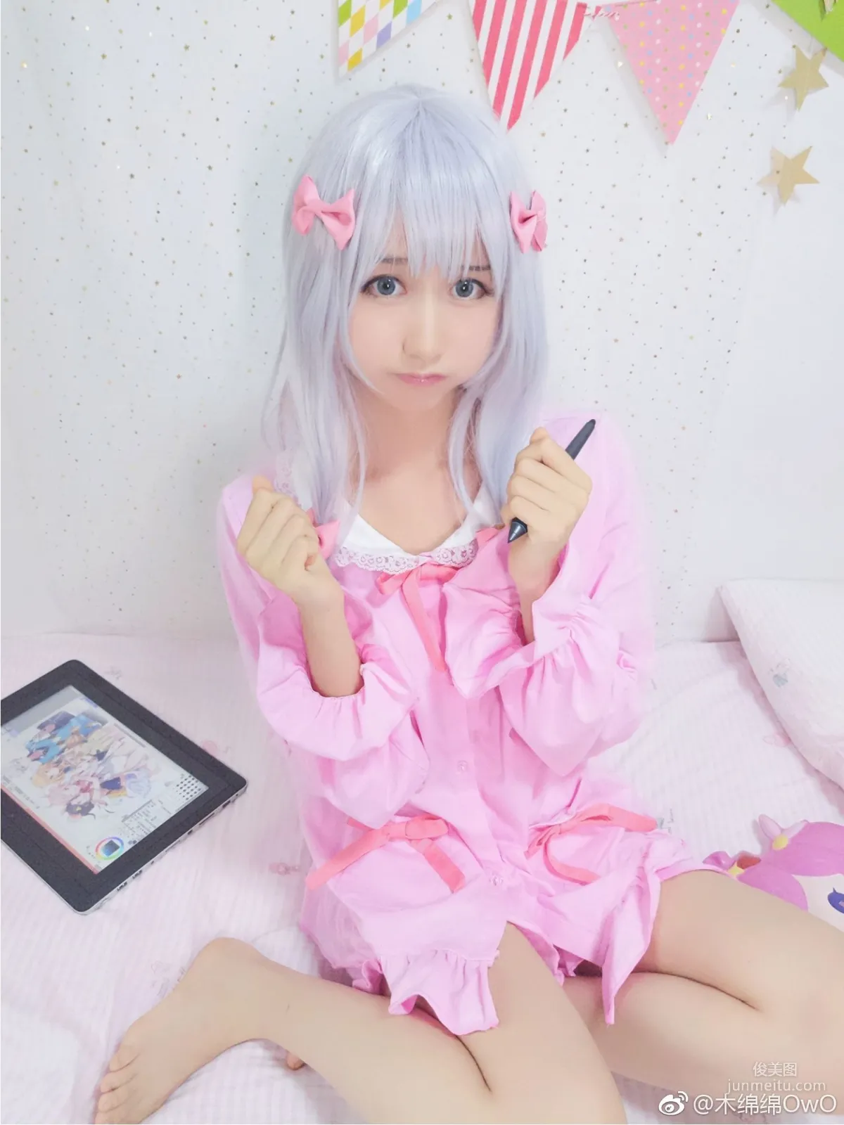 Cute Girl Mu Mianmian OwO, Weibo Life Selfies [Cosplay Beauty] Photo Set photo 4