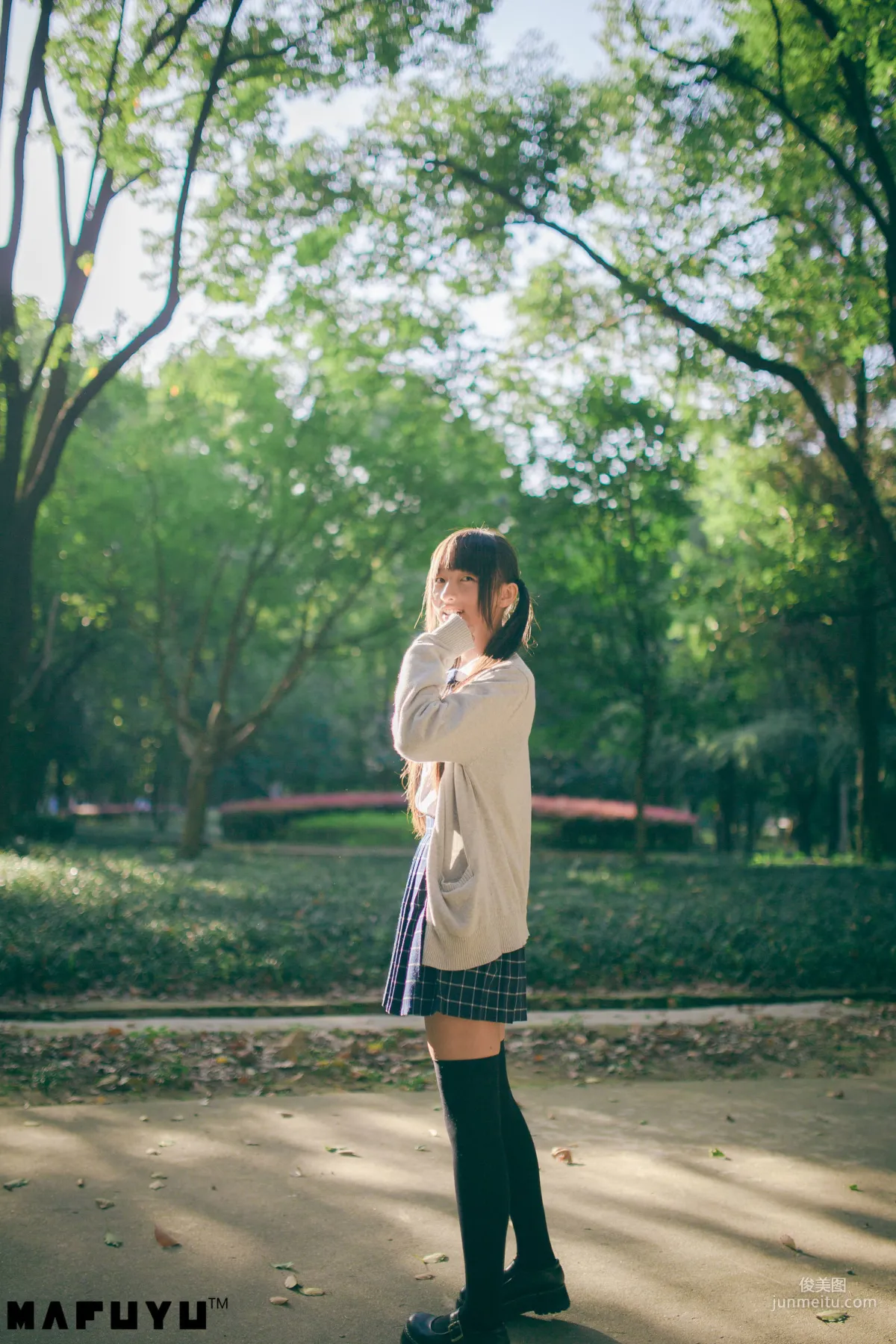 Shenle Banzhen Dong, Sunny School Uniform Series [COSPLAY Beauty] Photo Set photo 46