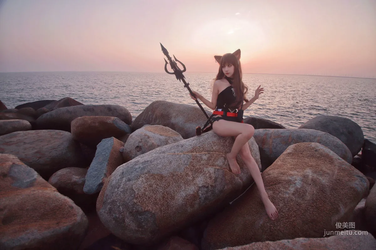 Shika Xiao Lulu, Sky Fire Swimsuit [Web Idols] Photo Set photo 3