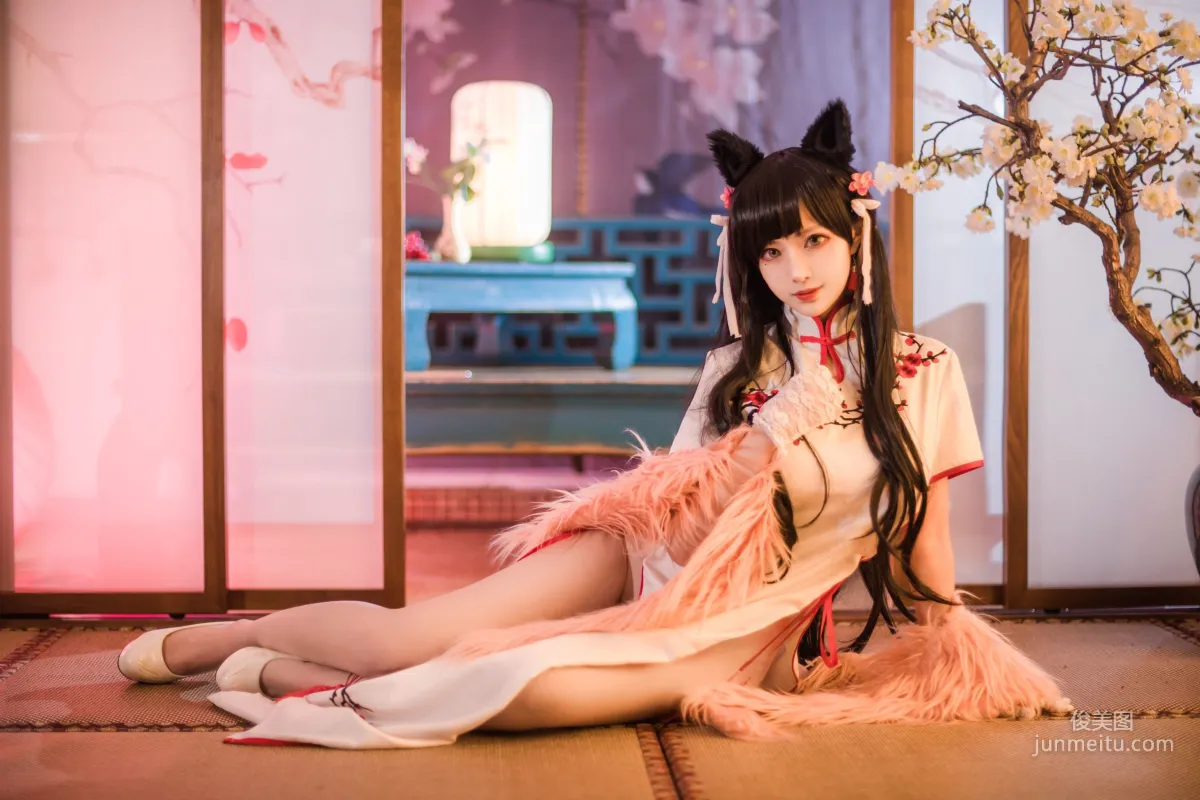 Shika Xiao Lulu, Atago Qipao [Cosplay] Photo Set photo 11