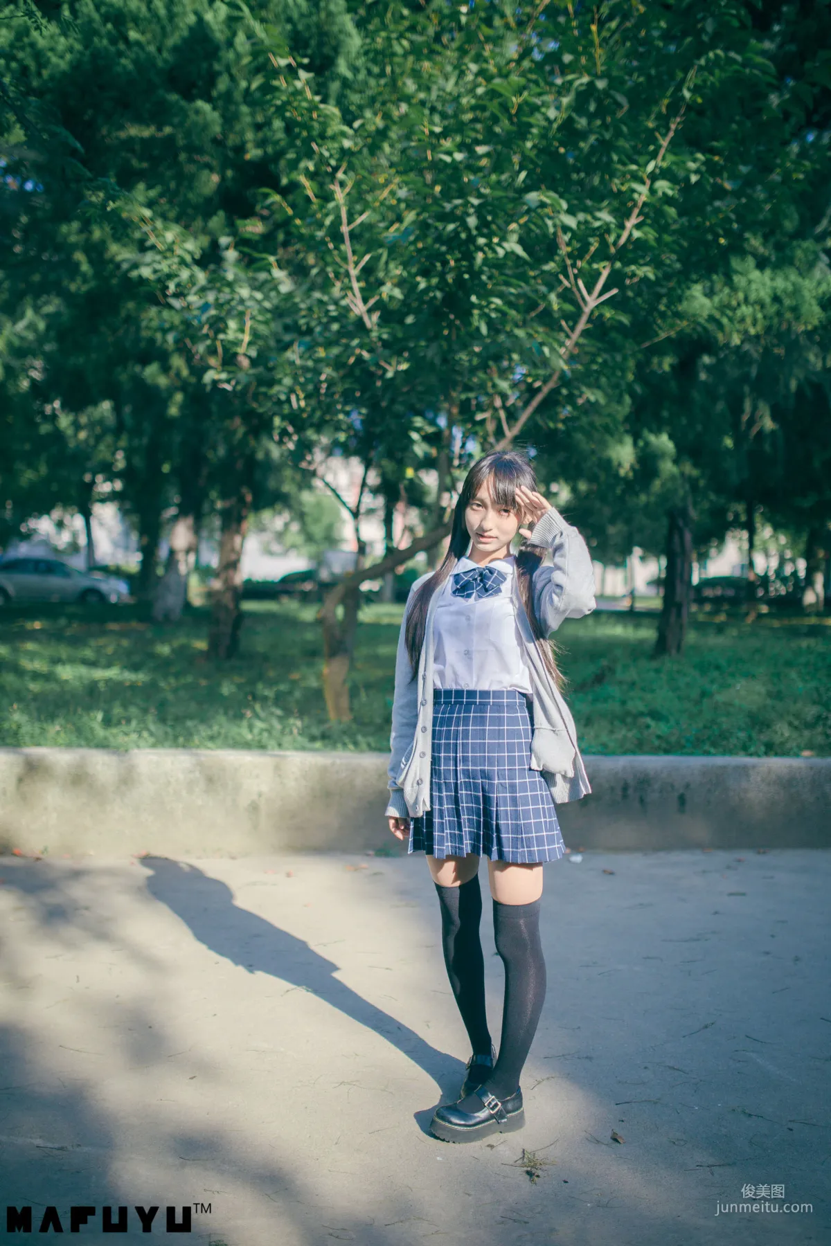 Shenle Banzhen Dong, Sunny School Uniform Series [COSPLAY Beauty] Photo Set photo 3