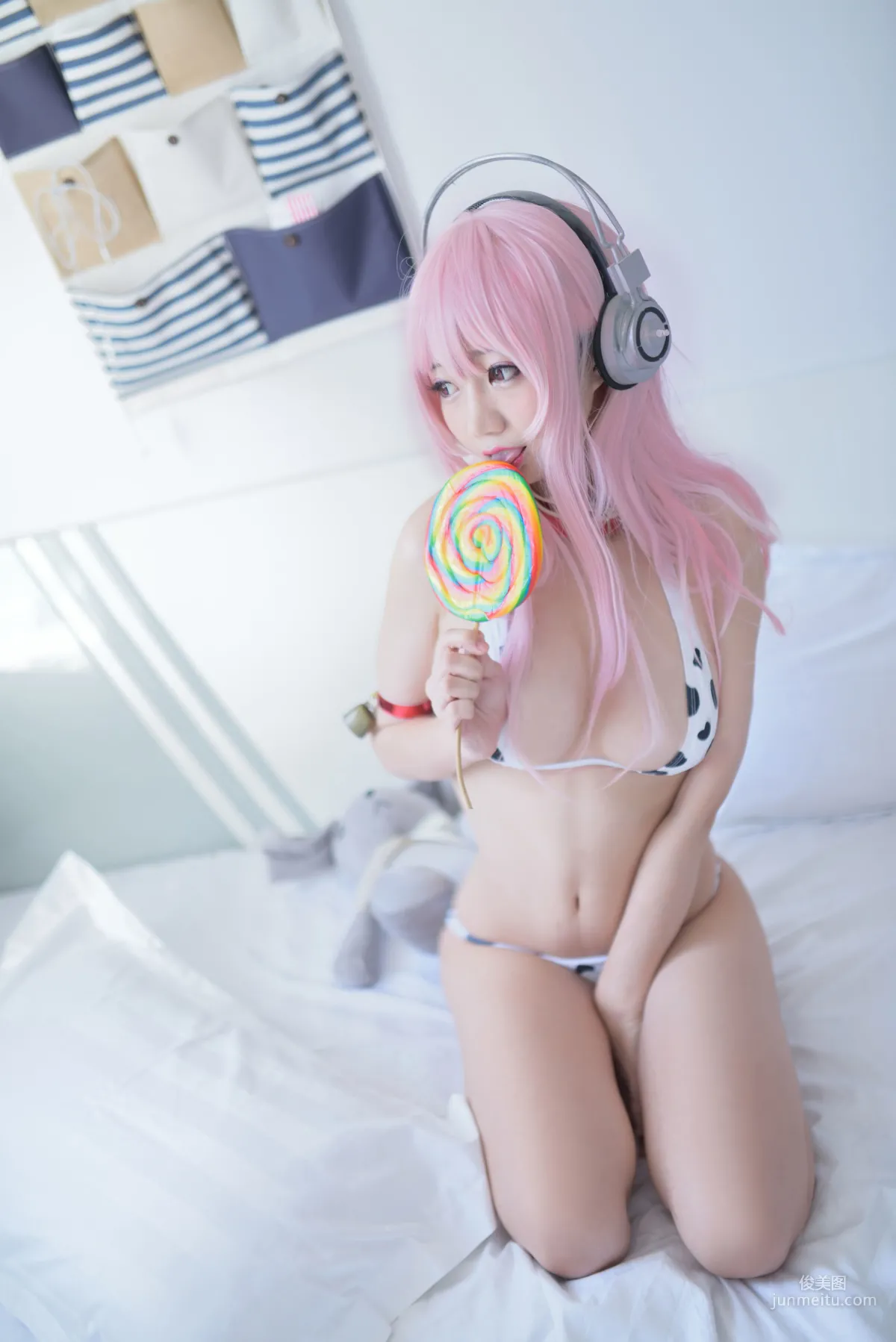 NAGISA Mo Wumiao, Super Sonico [Cosplay Beauty] Photo Set photo 33