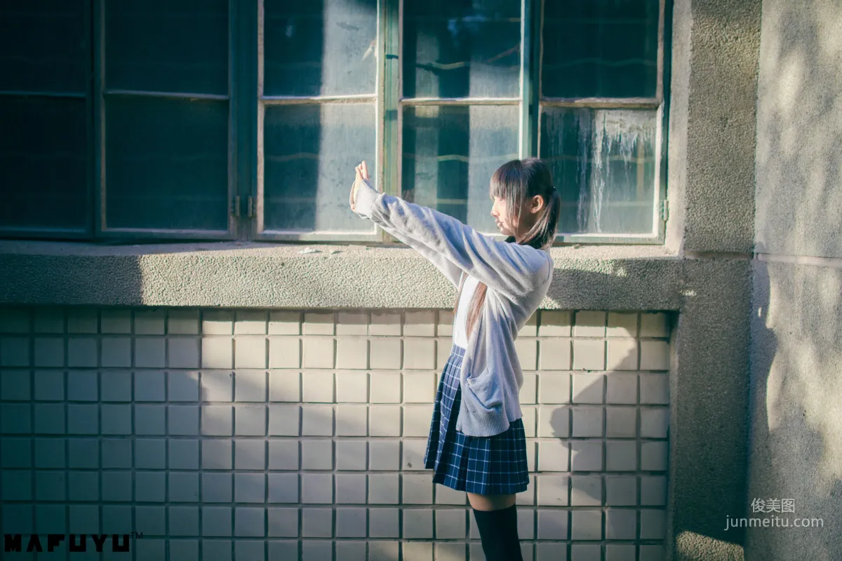 Shenle Banzhen Dong, Sunny School Uniform Series [COSPLAY Beauty] Photo Set photo 55