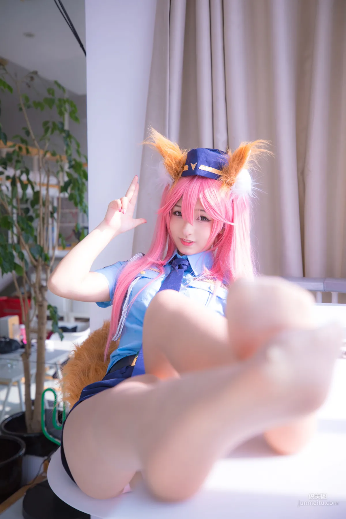 COSER Shenle Banzhen Dong, Can You Arrest Me Later? [Cosplay] Photo Set photo 101