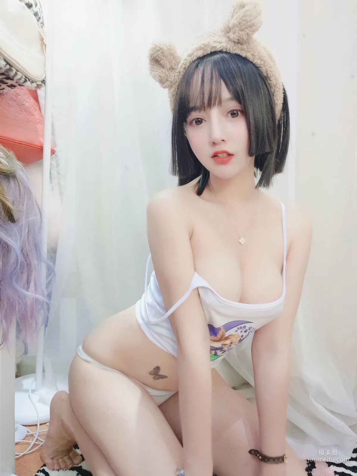 COSER Mixianxian sama, Cute Little Bear Girl [COSPLAY Girl] Photo Set photo 30