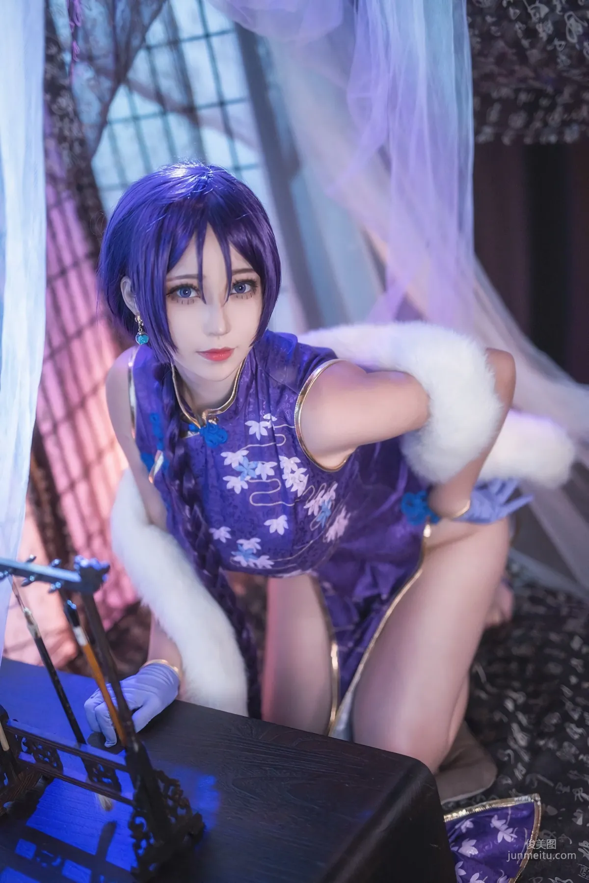 Mengmei Junye tako, FGO Nai Guang Cheongsam [COSPLAY Fan Benefits] Photo Set photo 5