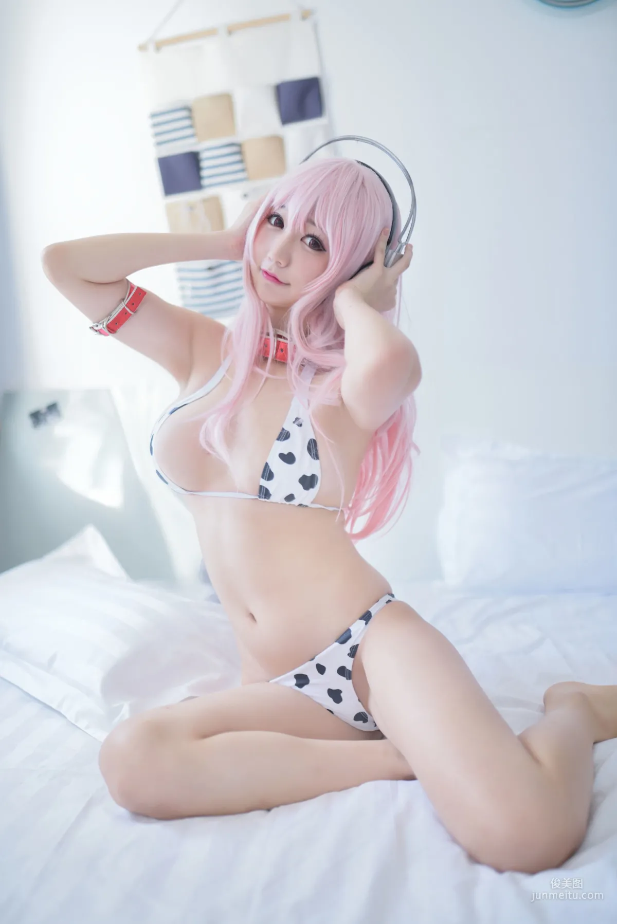 NAGISA Mo Wumiao, Super Sonico [Cosplay Beauty] Photo Set photo 25