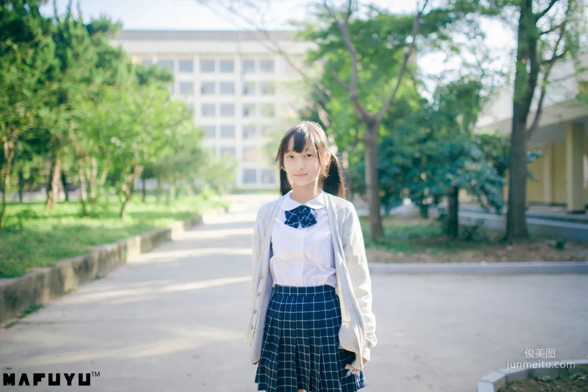 Shenle Banzhen Dong, Sunny School Uniform Series [COSPLAY Beauty] Photo Set photo 77
