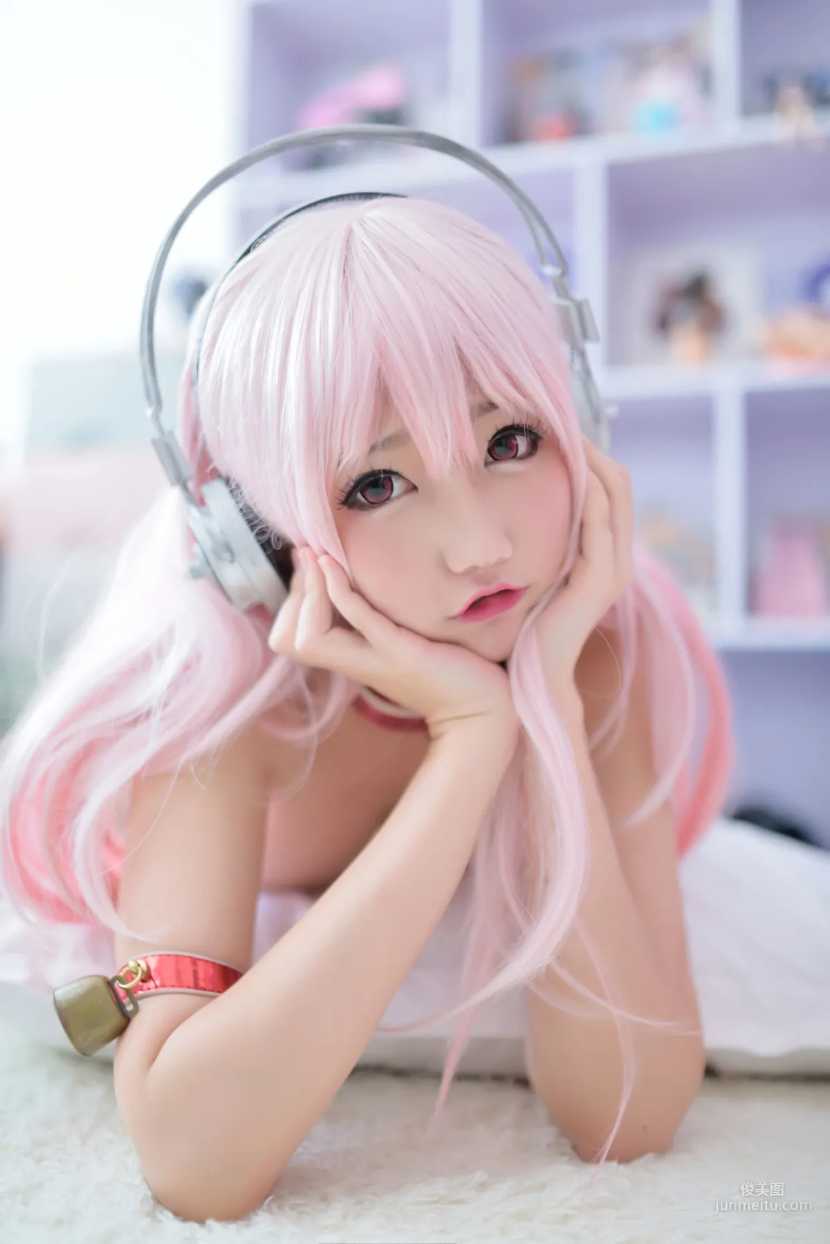 NAGISA Mo Wumiao, Super Sonico [Cosplay Beauty] Photo Set photo 38