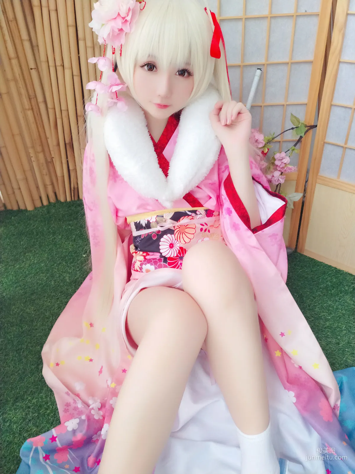 星之遲遲《粉紅泡泡包》 [COSPLAY美女] 寫真集 51