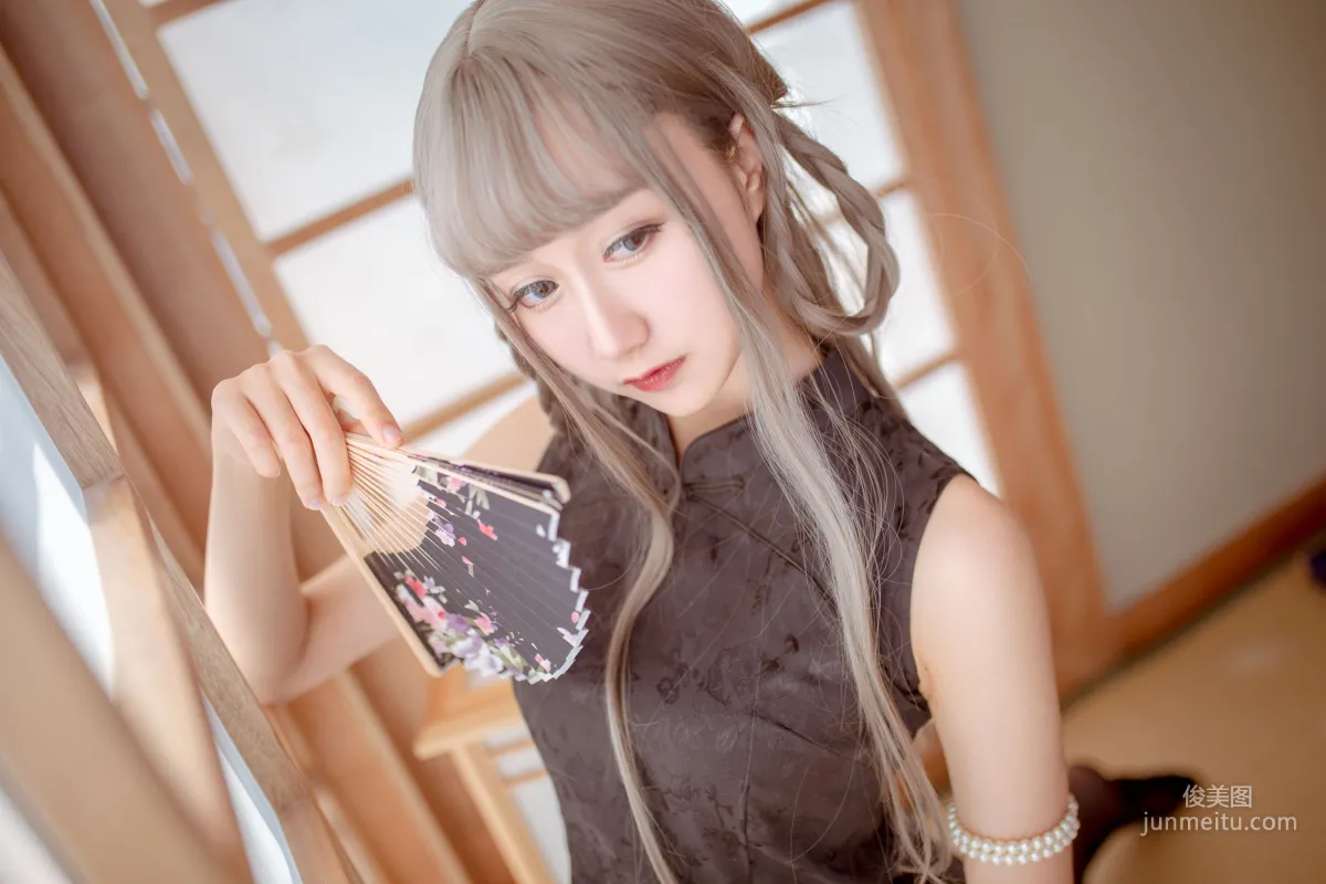 Mu Mianmian OwO 'Witch Qipao & Little Wild Girl' [Web Idols] Photo Set photo 8