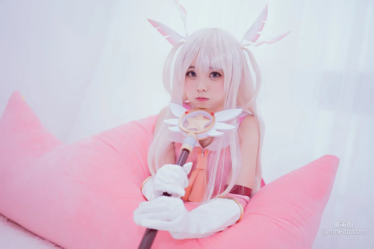 Xiaoye Meizi w, Cat-Style Swimsuit + Magical Girl Illya [COSPLAY Beauty] Photo Set photo 22