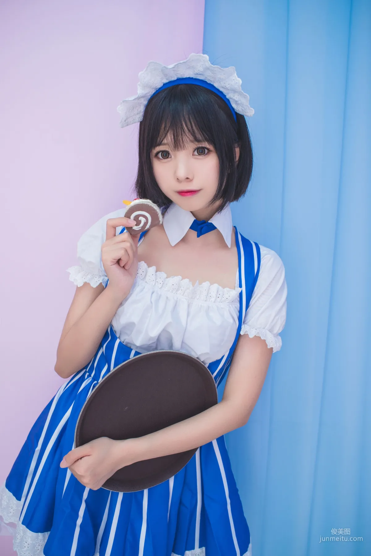 白金Saki《女仆》[COSPLAY福利] 寫真集 6