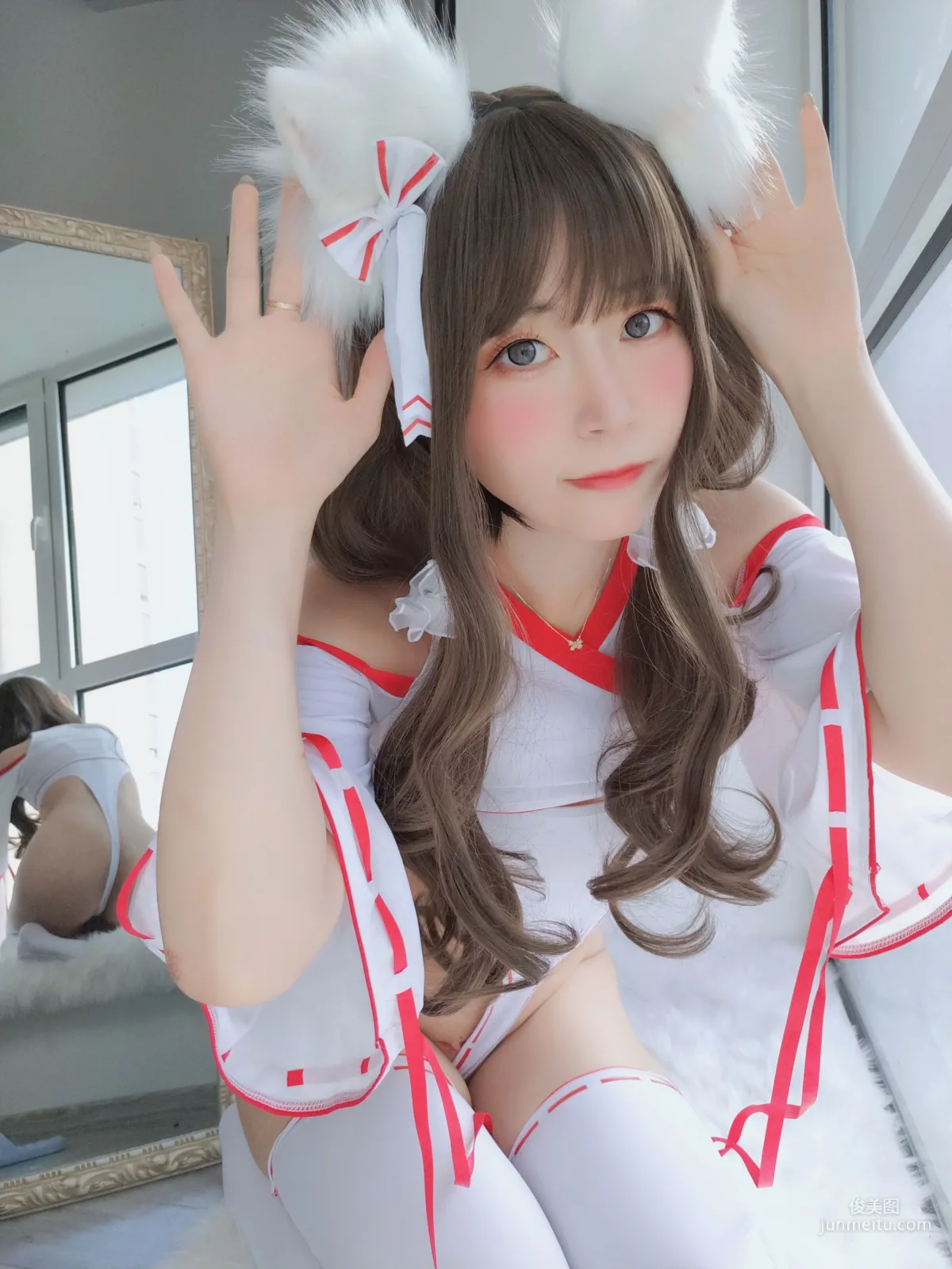 COSER Baiyin 81, The Little Fox Raised at the Shrine [Web Idols] Photo Set photo 8