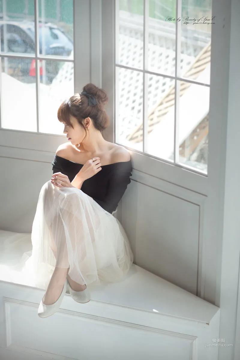 [韩国美女] 李恩慧《白色淑女长裙》 写真集46