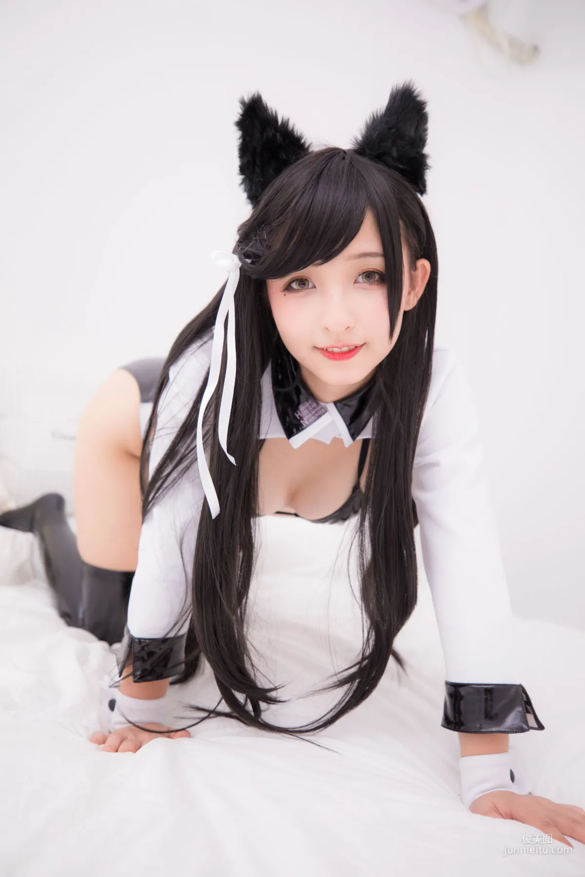 Shenle Banzhen Dong, ATAGO-LATEX VER (Latex Stockings) [Cosplay Bonus] Photo Set photo 91