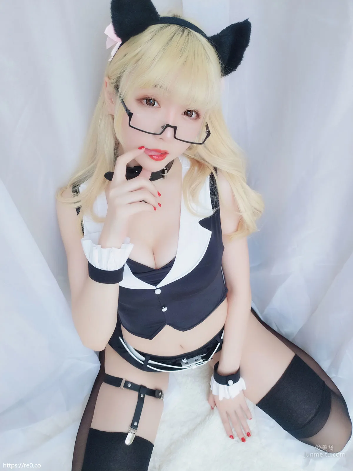 COSER Xingzhi Chichi, Bad Girl Secretary Bag [Fan Service COSPLAY] Photo Set photo 49