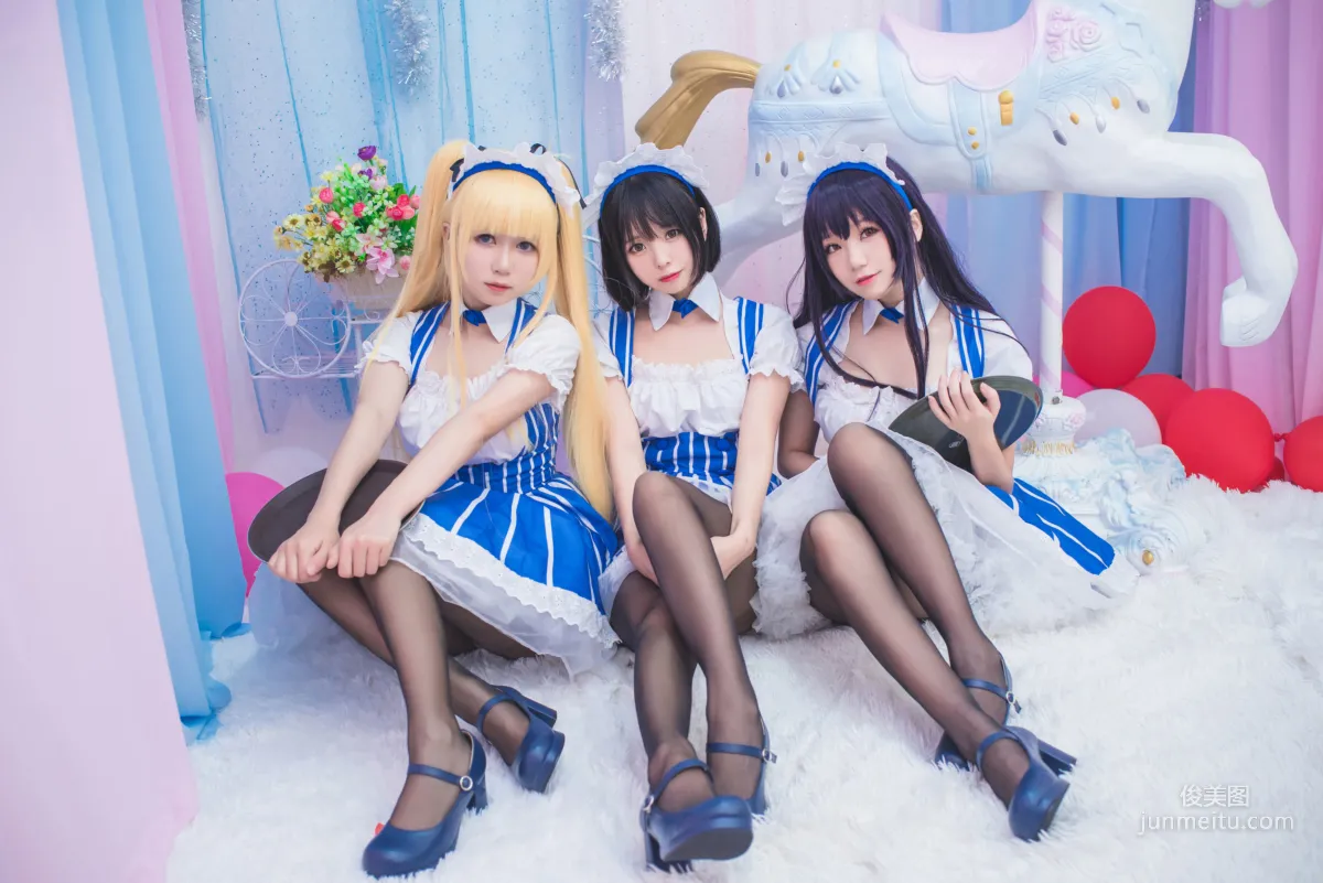 白金Saki《女仆》[COSPLAY福利] 寫真集 12