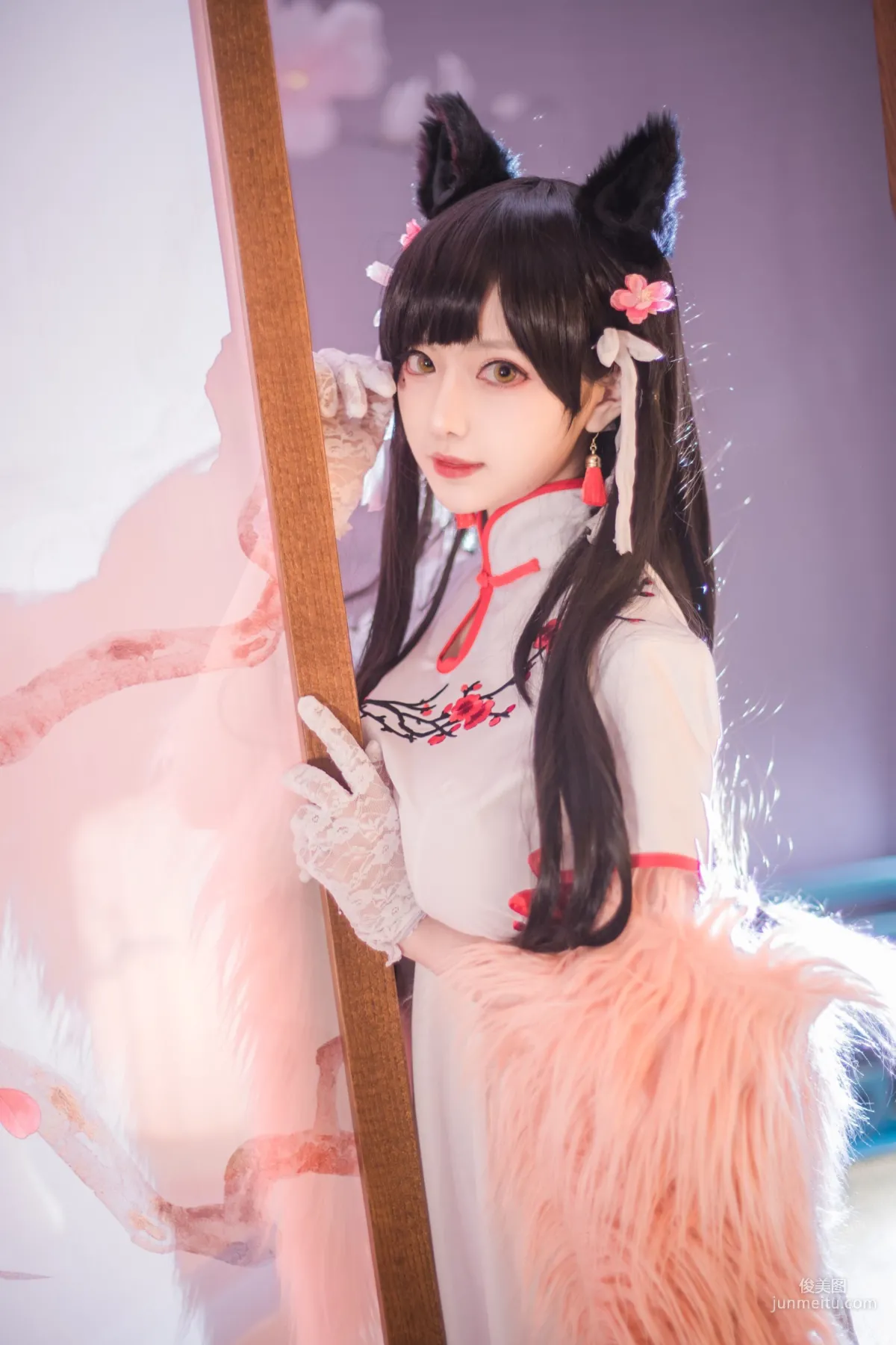 Shika Xiao Lulu, Atago Qipao [Cosplay] Photo Set photo 19