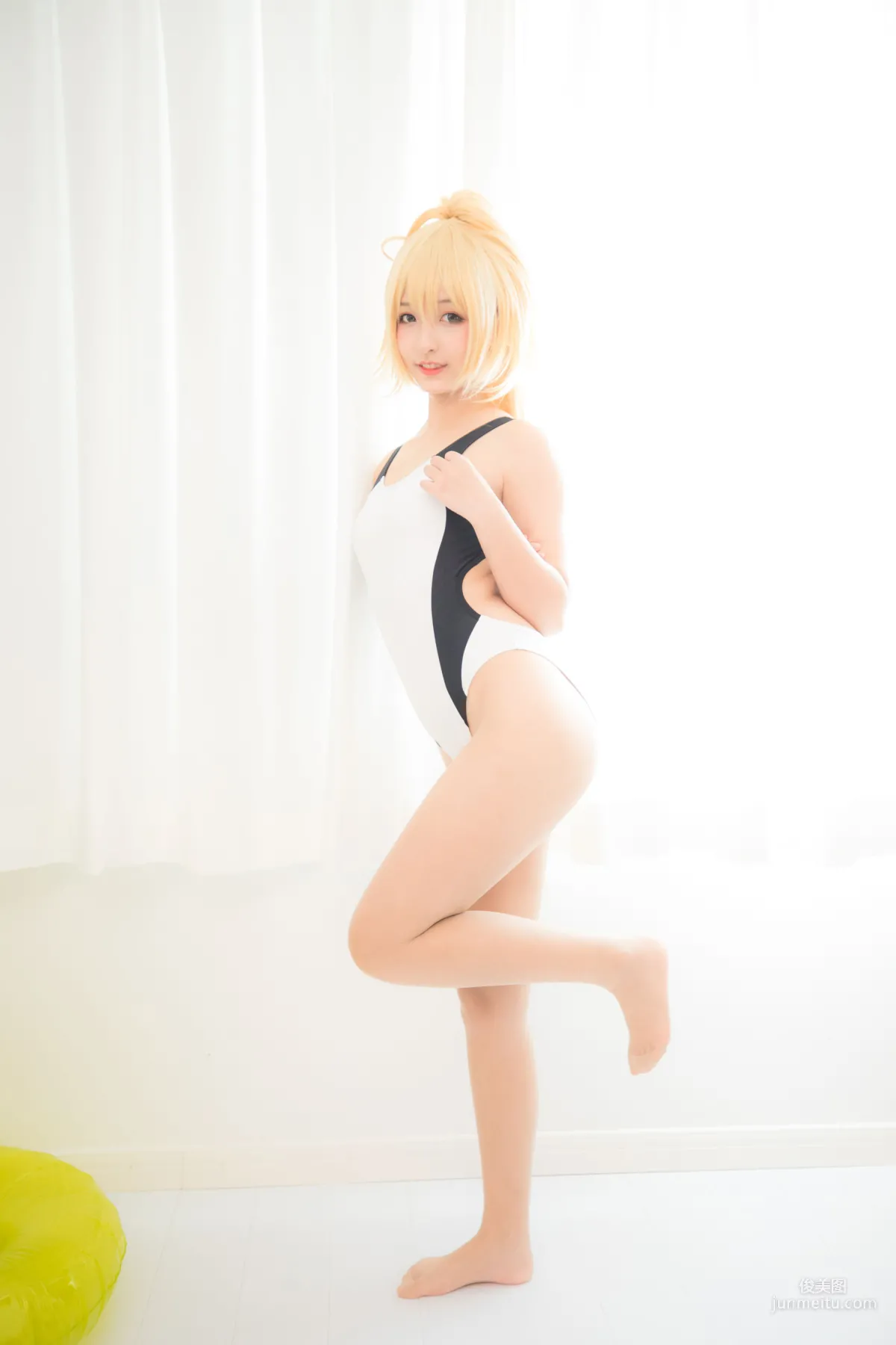 Kagurazaka Mafuyu Jeanne Swimsuit [Cosplay Girl] Photo Set photo 12