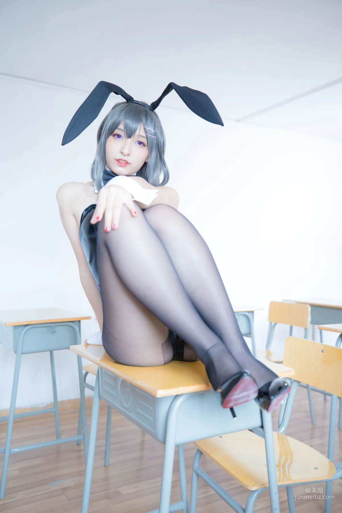 Coser Shenle Banzhen Dong 'Sakurajima Mai' [Cosplay] Photo Set photo 28