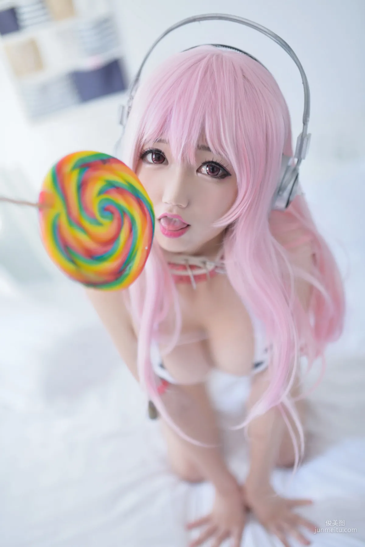 NAGISA Mo Wumiao, Super Sonico [Cosplay Beauty] Photo Set photo 19